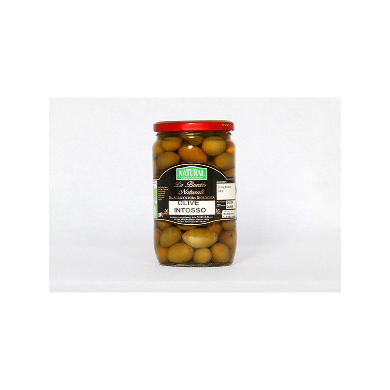 Olive Intosso Biologiche - Natural