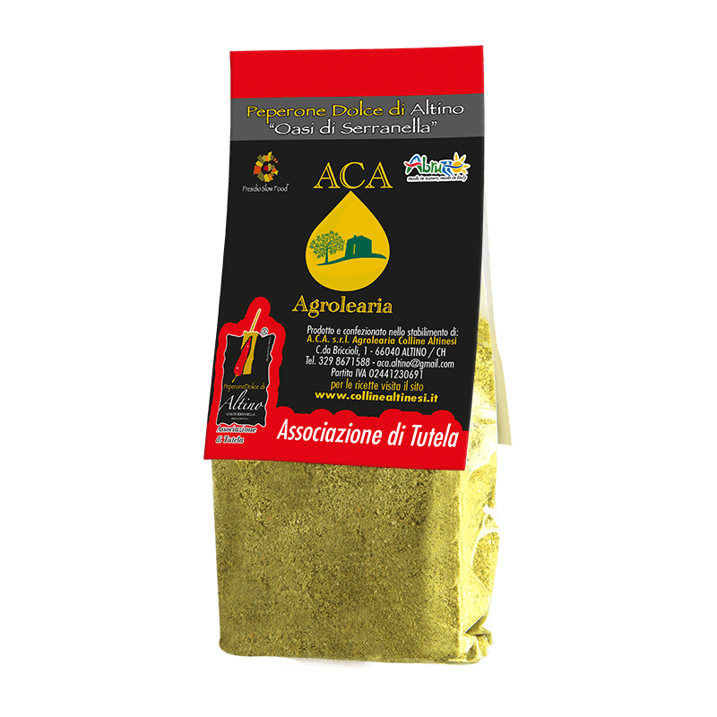 Peperone secco verde macinato - ACA Srl