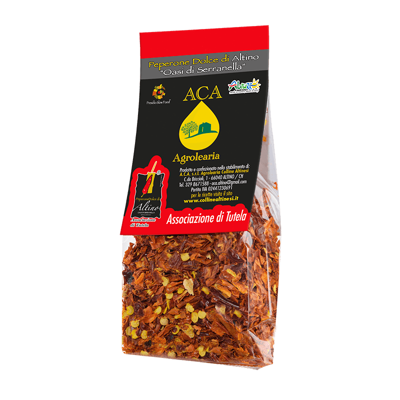 Peperone secco dolce frantumato - ACA Srl