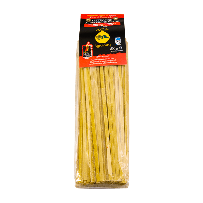 Fettuccine al peperone verde - ACA Srl