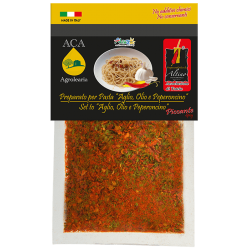 Condimento aglio olio e peperoncino piccante - ACA Srl