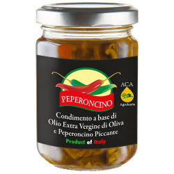 Condimento peperoncino sott'olio