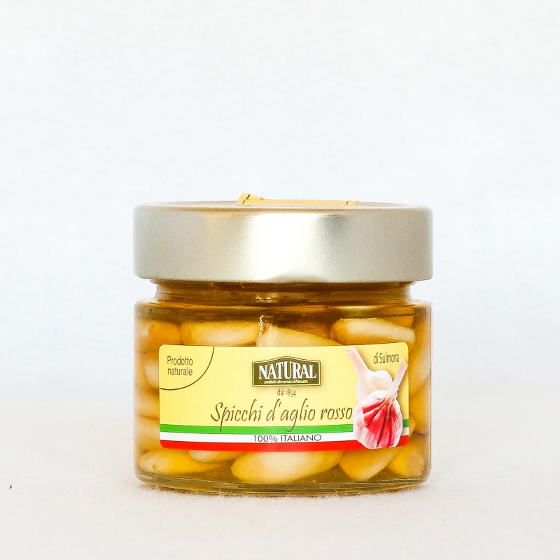 Aglio a Spicchi Sottolio - Natural