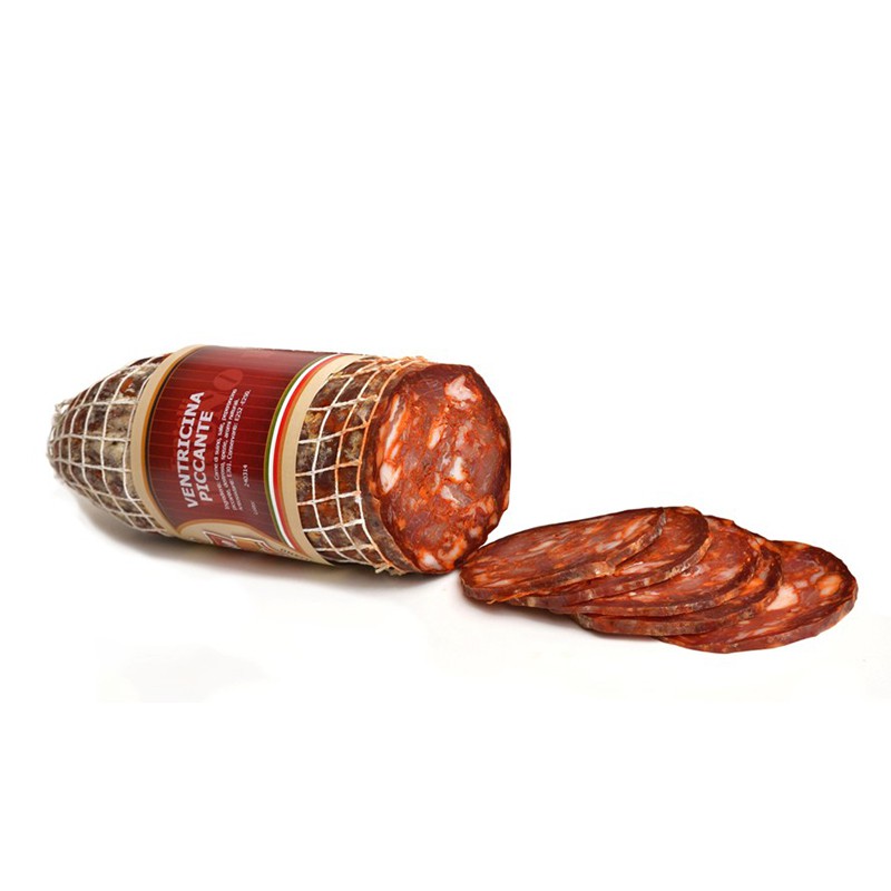 Ventricina da taglio dolce/piccante a metà (sottovuoto) - F.lli Bruno