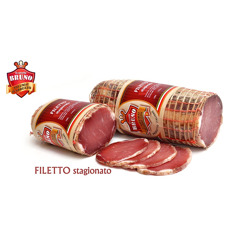 Filetto stagionato a tranci (sottovuoto) - F.lli Bruno