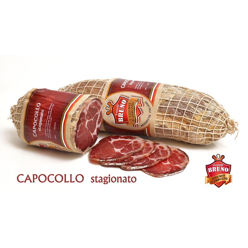 Capocollo stagionato a tranci (sottovuoto) - F.lli Bruno