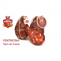 Ventricina tipica in vescica dolce (sottovuoto) da 1,2 Kg - F.lli Bruno