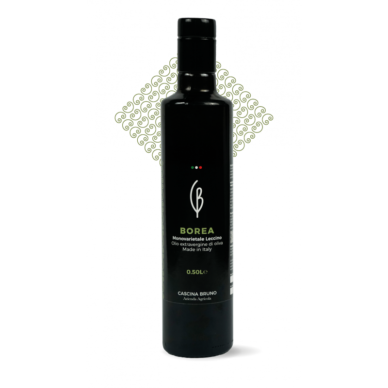 BOREA - Olio extravergine d'Oliva monovarietale Leccino - Cascina Bruno