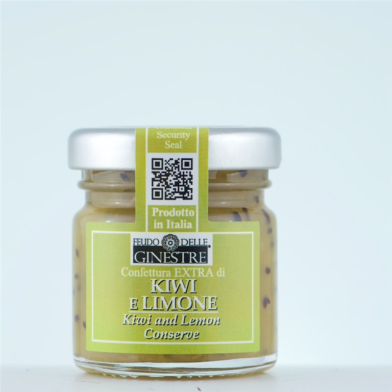 Confettura di Kiwi e Limone 220g - Feudo delle Ginestre